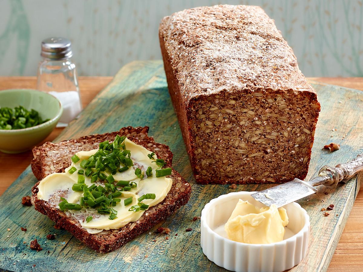 Körniges Vollkornbrot Rezept