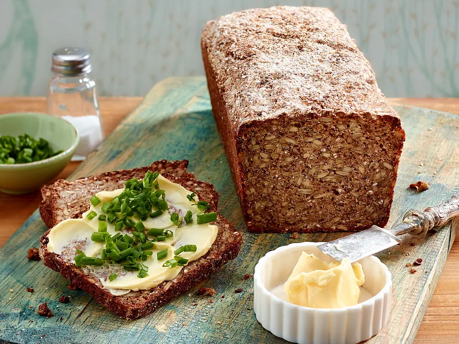 Körniges Vollkornbrot Rezept Körniges Vollkornbrot Rezept