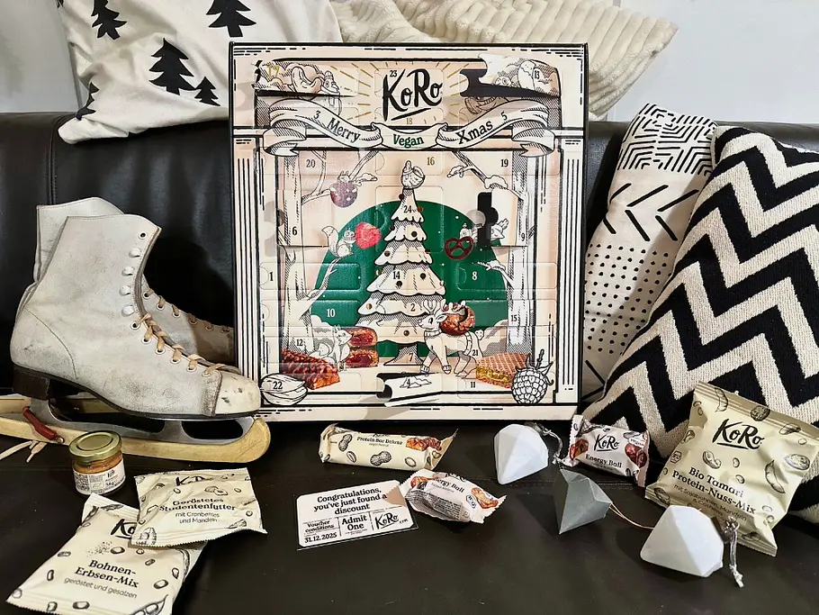 KoRo veganer Adventskalender 2025 KoRo veganer Adventskalender 2025
