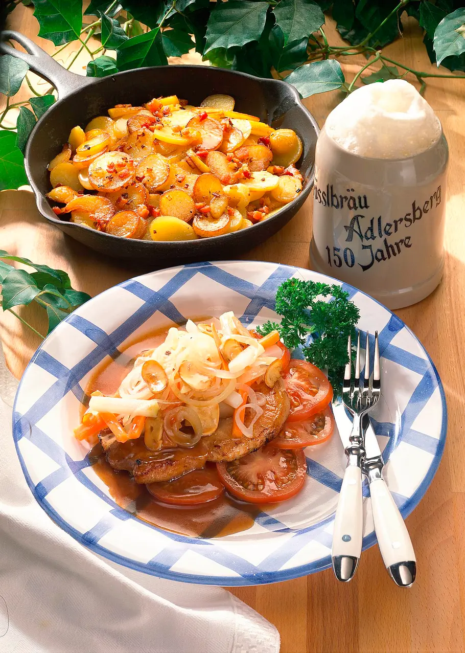 Kotelett nach Braumeister Art Rezept Kotelett nach Braumeister Art Rezept