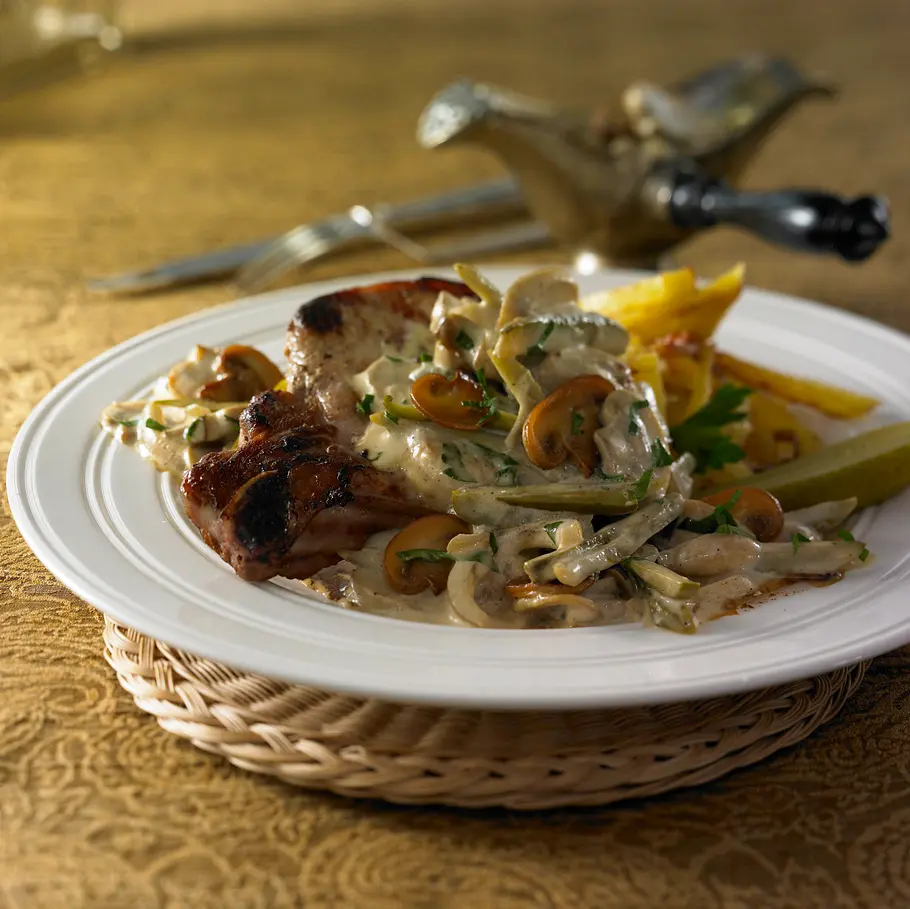 Kotelett Stroganoff Rezept Kotelett Stroganoff Rezept