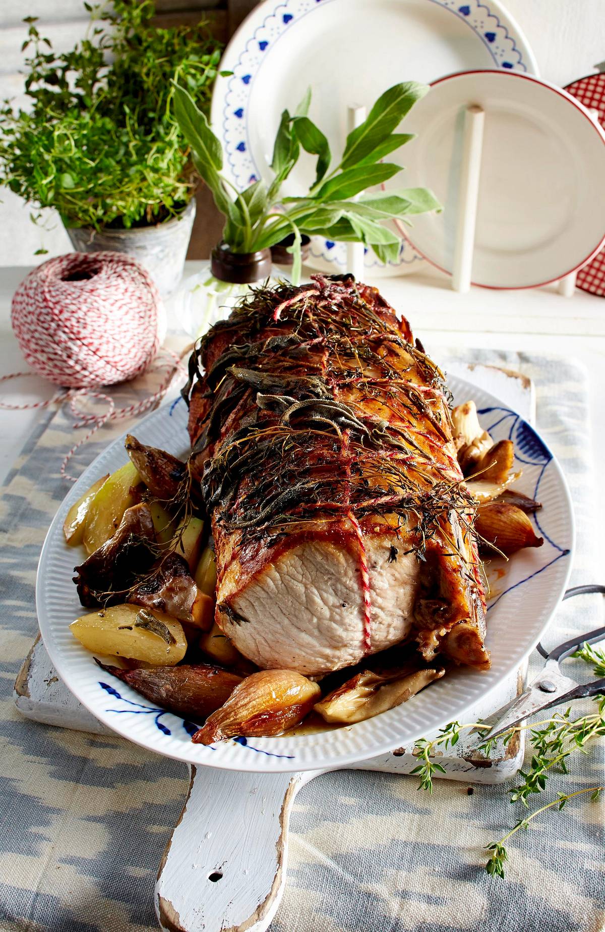 Kotelettbraten im Kräutermantel Rezept