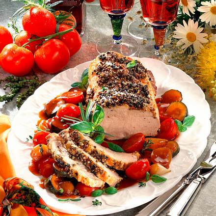 Kotelettbraten mit Kruste Rezept Kotelettbraten mit Kruste Rezept