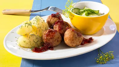 Köttbullar (Schwedische Fleischklößchen) Rezept - Foto: LECKER @ Bauer Media Group