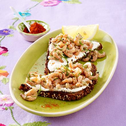 Krabben-Bruschetta Rezept Krabben-Bruschetta Rezept