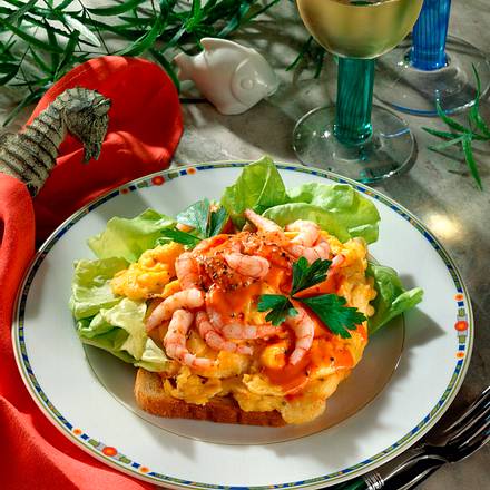 Krabbenrührei Rezept Krabbenrührei Rezept