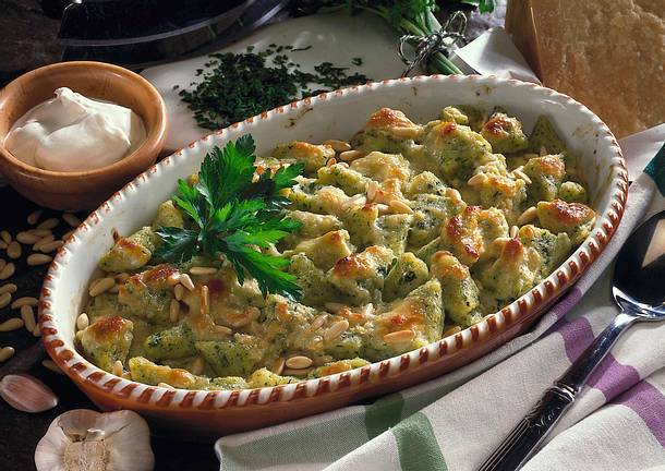 Kräuter-Käse-Gnocchi Rezept Kräuter-Käse-Gnocchi Rezept