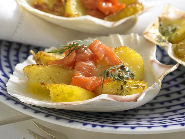 Kräuter-Lachs-Kartoffeln Rezept Kräuter-Lachs-Kartoffeln Rezept
