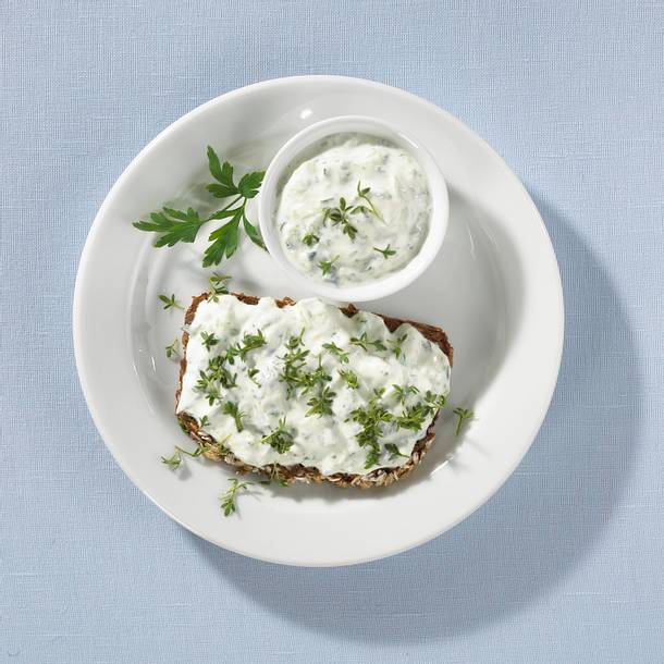 Kräuterquark-Brot Rezept Kräuterquark-Brot Rezept