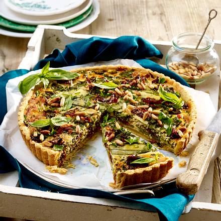 Kräuterquiche Rezept Kräuterquiche Rezept