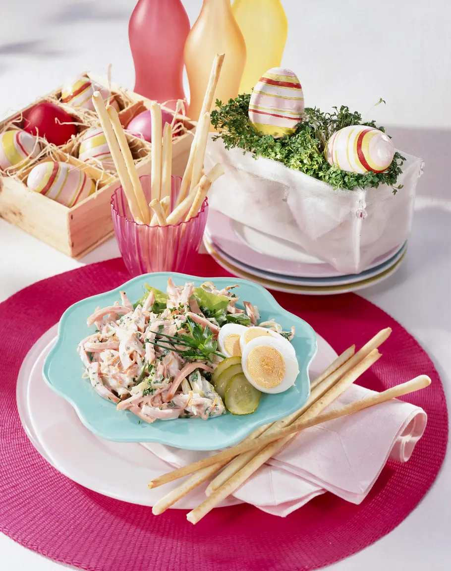 Kräuter-Fleischsalat Rezept Kräuter-Fleischsalat Rezept