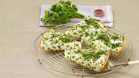 Kräuter-Frischkäse-Tarte Rezept - Foto: Först, Thomas
