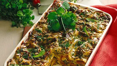 Kräuter-Gemüse-Lasagne Rezept - Foto: LECKER @ Bauer Media Group