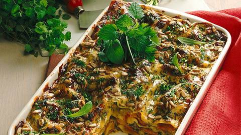 Kräuter-Gemüse-Lasagne Rezept - Foto: Neckermann