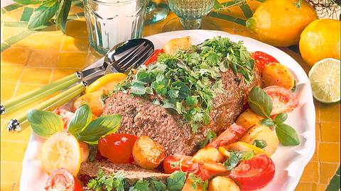 Kräuter-Hackbraten Rezept - Foto: Maass
