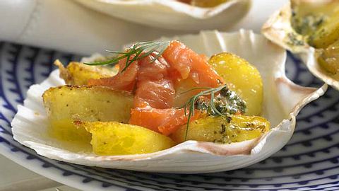Kräuter-Lachs-Kartoffeln Rezept - Foto: House of Food / Bauer Food Experts KG