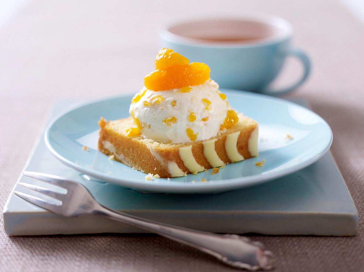 Kuchen-Diät: Zitronenkuchen mit Mandarinen-Quark Rezept
