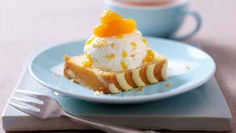 Kuchen-Diät: Zitronenkuchen mit Mandarinen-Quark Rezept - Foto: House of Food / Bauer Food Experts KG