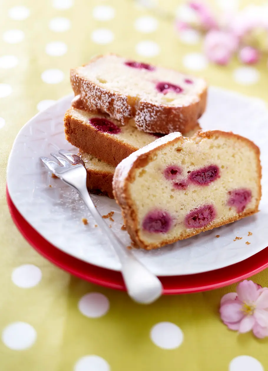 Kuchen mit Himbeeren und Mandeln Rezept Kuchen mit Himbeeren und Mandeln Rezept