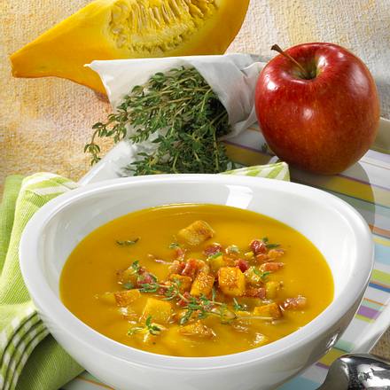 Kürbis-Apfelsuppe Rezept Kürbis-Apfelsuppe Rezept