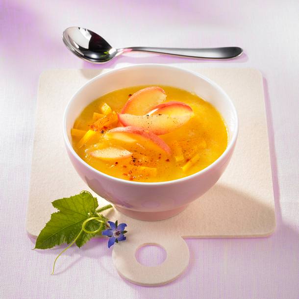 Kürbis-Apfelsuppe Rezept Kürbis-Apfelsuppe Rezept