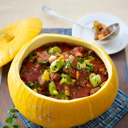 Kürbis-Hack-Ragout Rezept