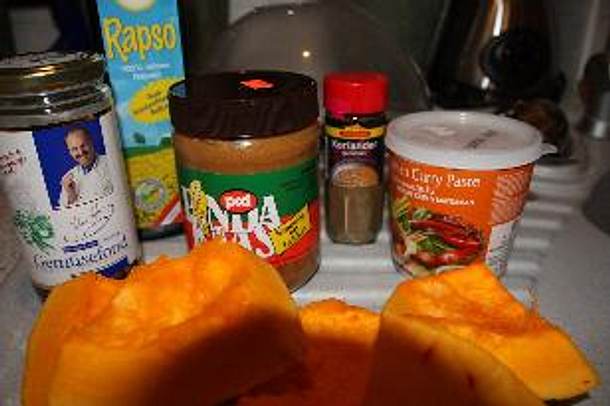 Kürbis-Kokos-Suppe Rezept