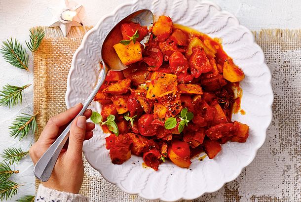 Kürbisratatouille Rezept Kürbisratatouille Rezept