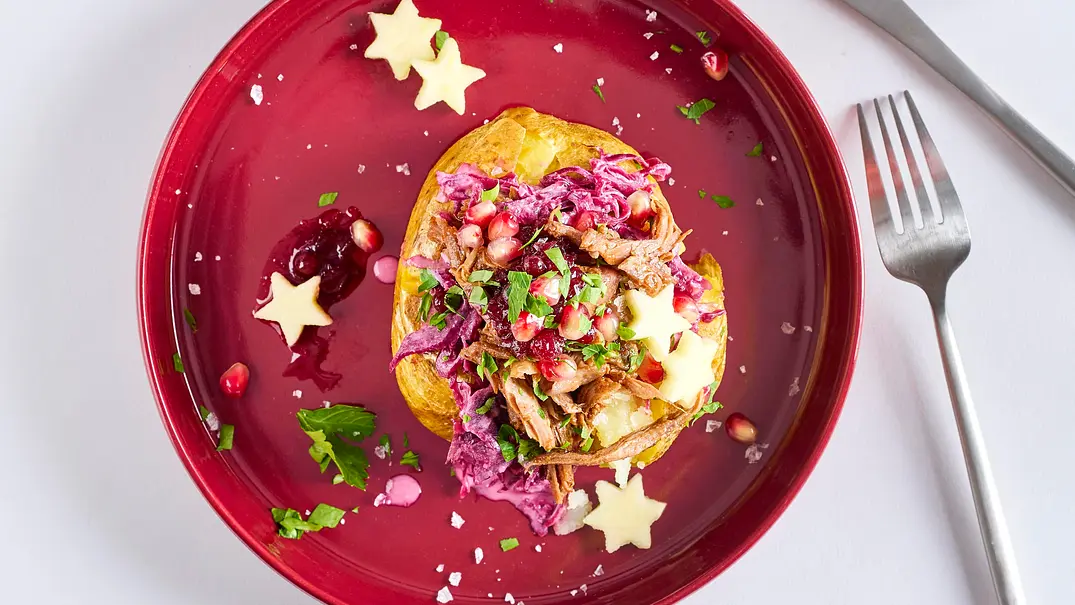 Kumpir mit Gänsekeulen-Bescherung - Foto: LECKER @ Bauer Media Group