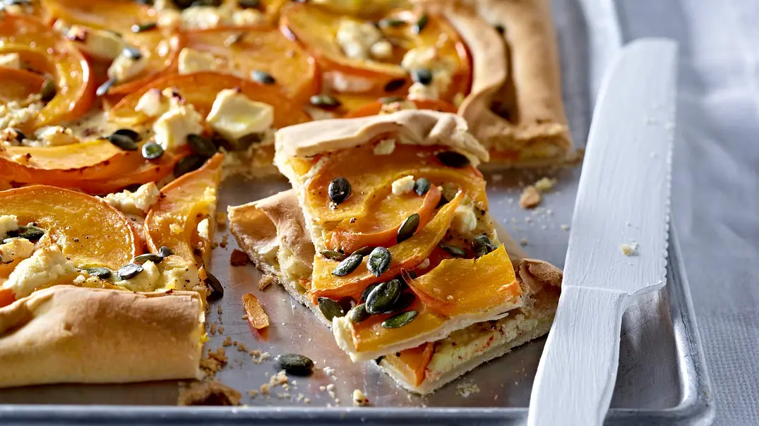 Kürbis-Crostata Rezept - Foto: LECKER @ Bauer Media Group Kürbis-Crostata Rezept - Foto: LECKER @ Bauer Media Group