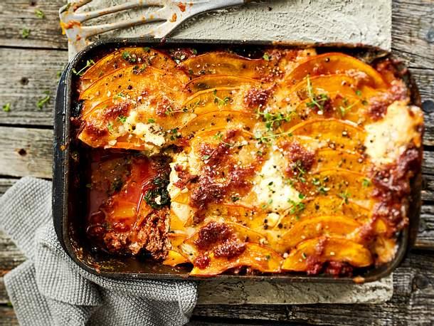 Kürbis-Lasagne „Simply the Best” Rezept Kürbis-Lasagne „Simply the Best” Rezept