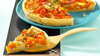 Kürbis-Quiche mit Speck Rezept - Foto: LECKER @ Bauer Media Group