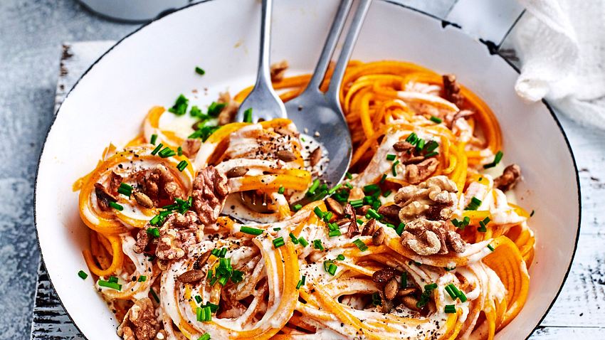 Kürbis-Spaghetti „Eat your veggies“ Rezept - Foto: House of Food / Bauer Food Experts KG