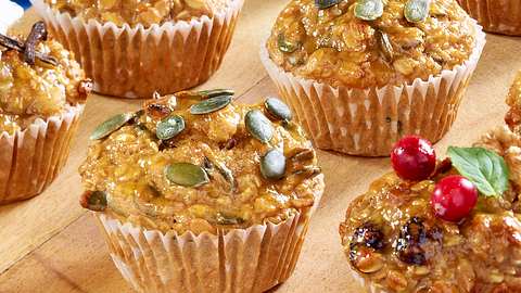 Kürbiskern-Frühstücksmuffins Rezept - Foto: House of Food / Bauer Food Experts KG