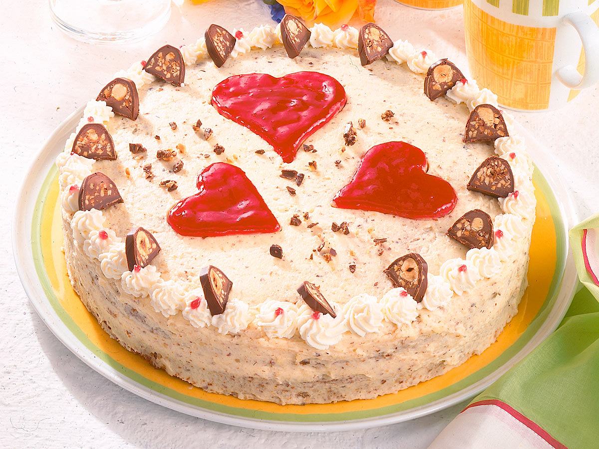 Küßchen-Torte für Freunde Rezept
