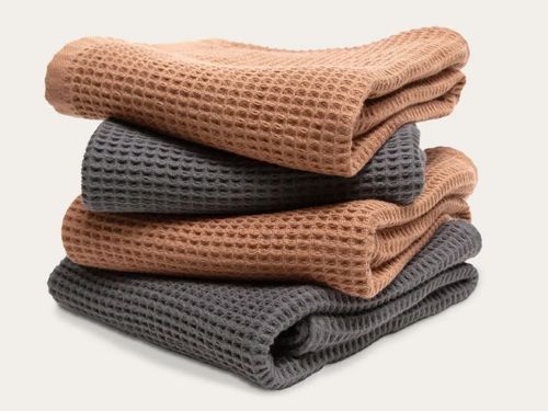 Kushel Towels Geschirrtücher aus Bio-Baumwolle, 2er-Set, je 40 x 60 cm)