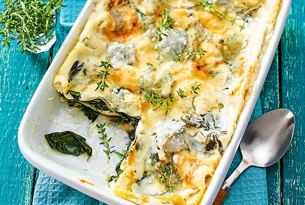 La-La-La-lasagne mit Spinat und Mangold Rezept La-La-La-lasagne mit Spinat und Mangold Rezept