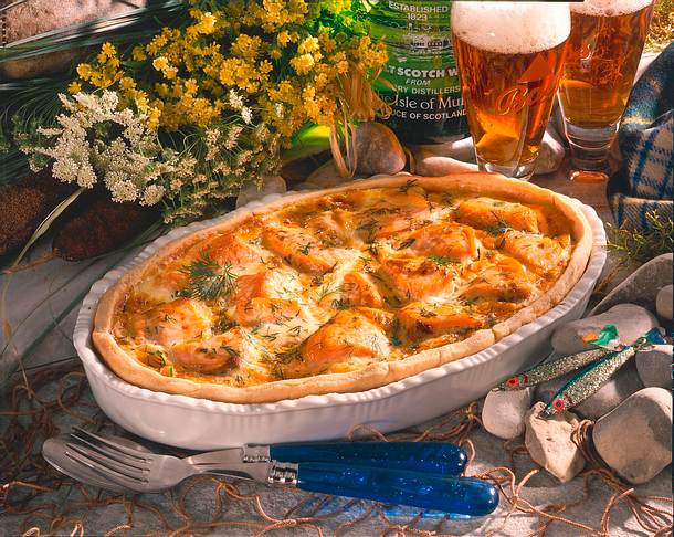 Lachs-Dill-Auflauf Rezept Lachs-Dill-Auflauf Rezept
