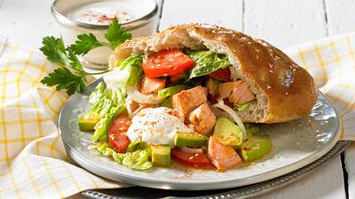 Lachs-Döner Rezept - Foto: House of Food / Bauer Food Experts KG