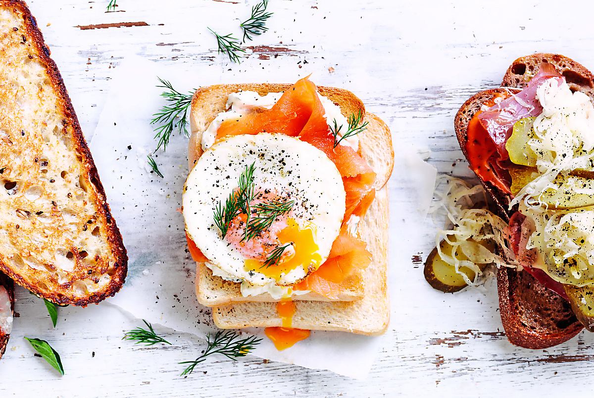 Lachs-Ei-Stulle Rezept