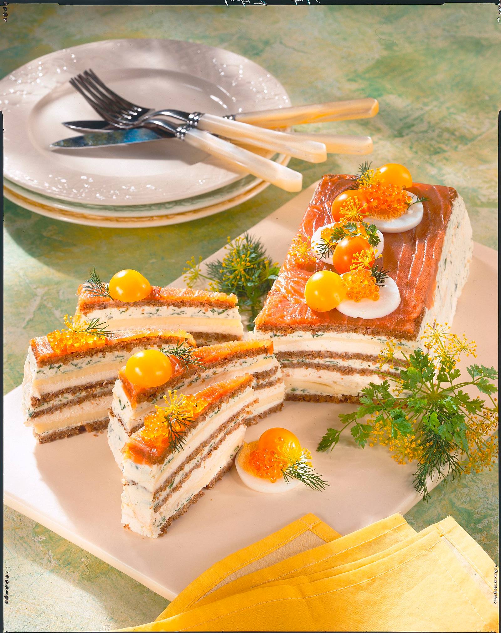 LachsFrischkäseTerrine Rezept LECKER