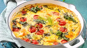 Lachs-Frittata Rezept - Foto: LECKER @ Bauer Media Group Lachs-Frittata Rezept - Foto: LECKER @ Bauer Media Group