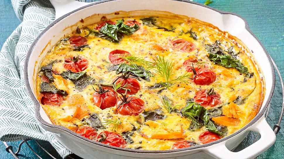 Lachs-Frittata Rezept - Foto: House of Food / Bauer Food Experts KG