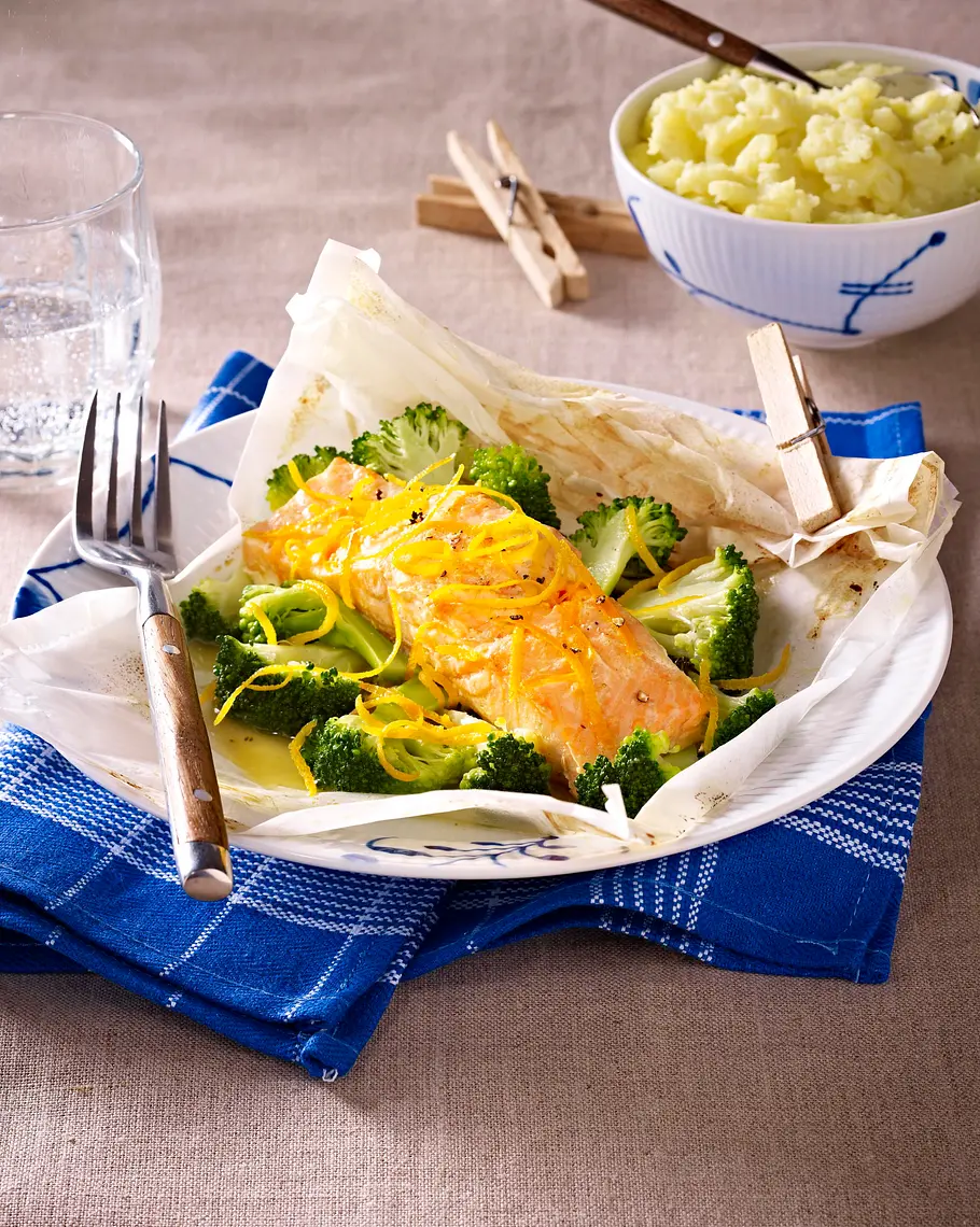 Lachs im Pergament Rezept