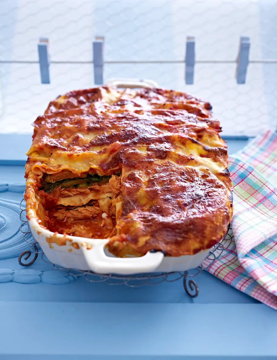 Lachs-Mangold-Lasagne Rezept Lachs-Mangold-Lasagne Rezept