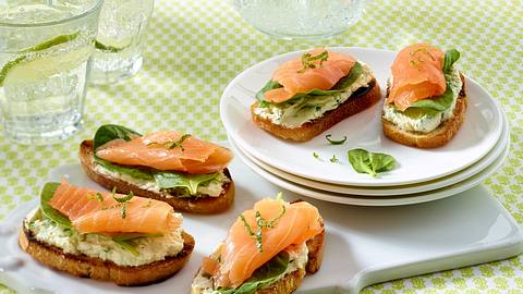 Lachs-Meerrettich-Häppchen Rezept - Foto: House of Food / Bauer Food Experts KG