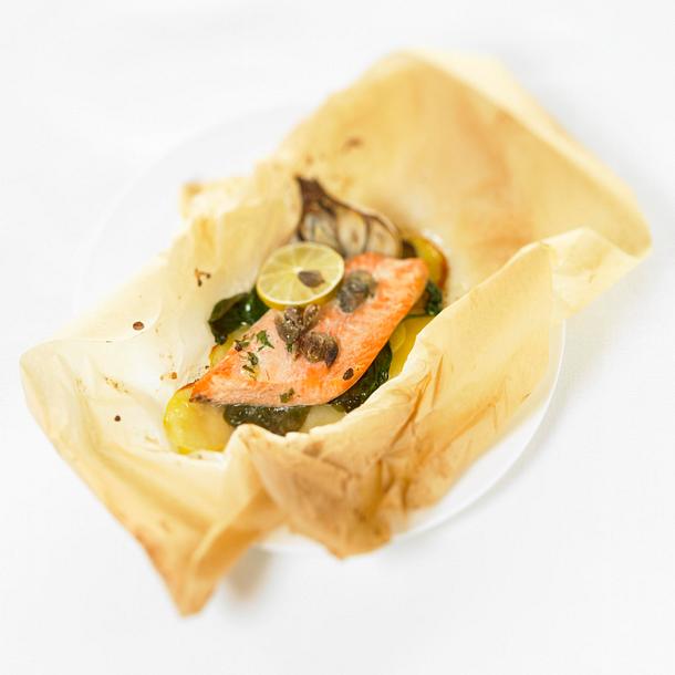 Lachs mit Kapernbutter Rezept Lachs mit Kapernbutter Rezept