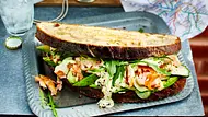 Lachs Sandwich Rezept - Foto: LECKER @ Bauer Media Group Lachs Sandwich Rezept - Foto: LECKER @ Bauer Media Group