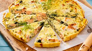 Lachs-Spinat-Quiche Käptn ahoi Rezept - Foto: House of Food / Bauer Food Experts KG