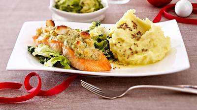 Lachsfilet mit Macadamiakruste Rezept - Foto: House of Food / Bauer Food Experts KG